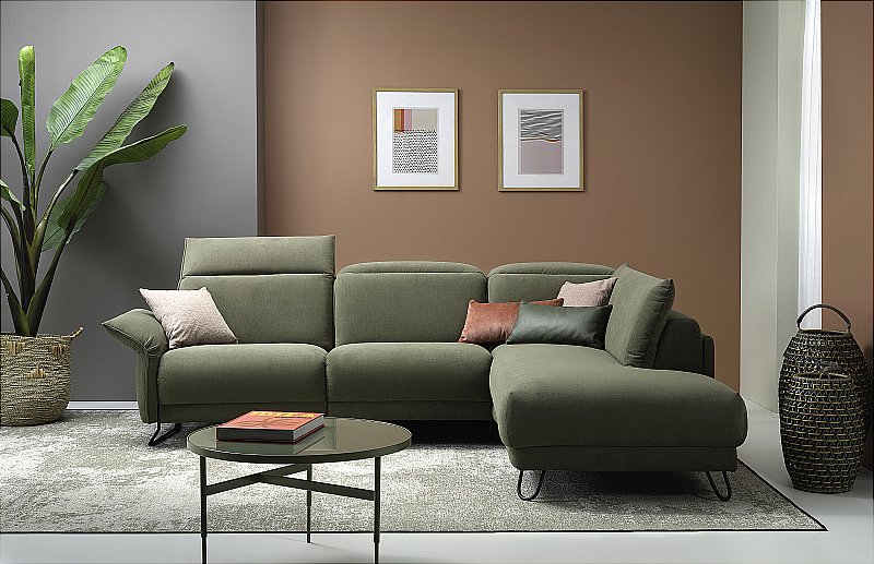 Rom - Vitis Fabric Corner Sofa