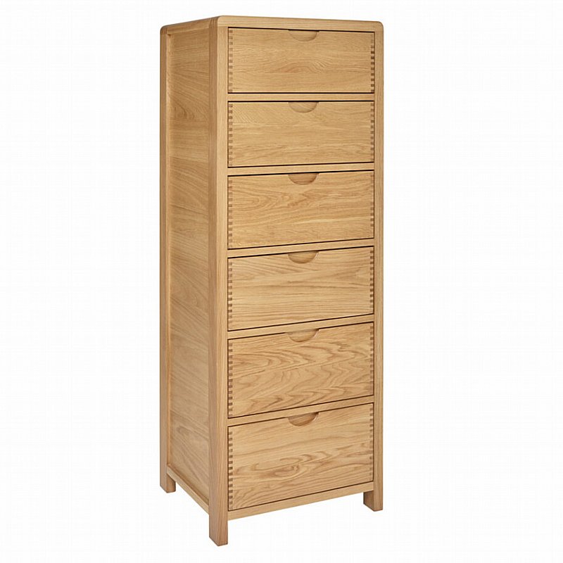 Ercol - Bosco 6 Drawer Tall Chest