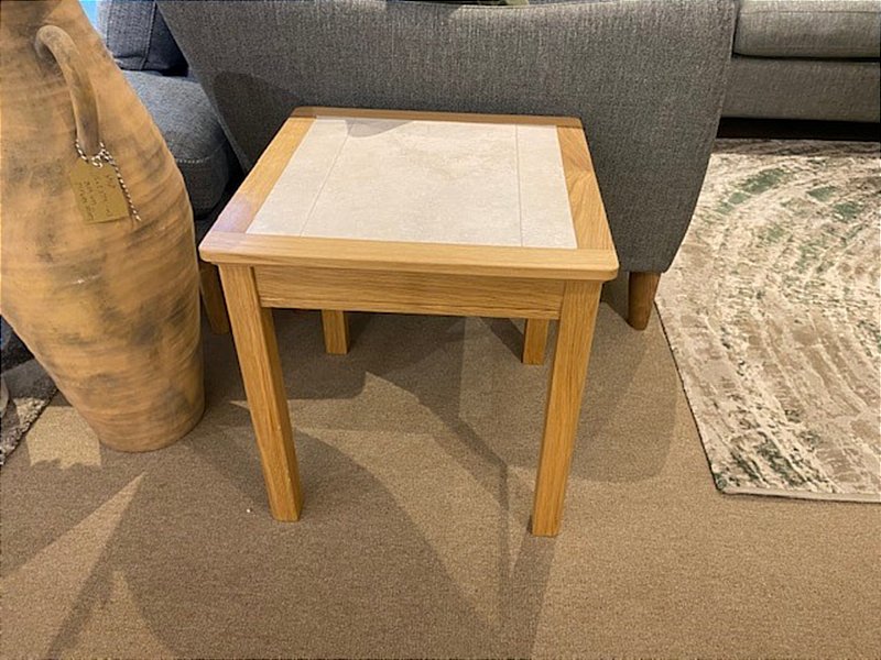 Anbercraft - Beaumont Lamp Table 