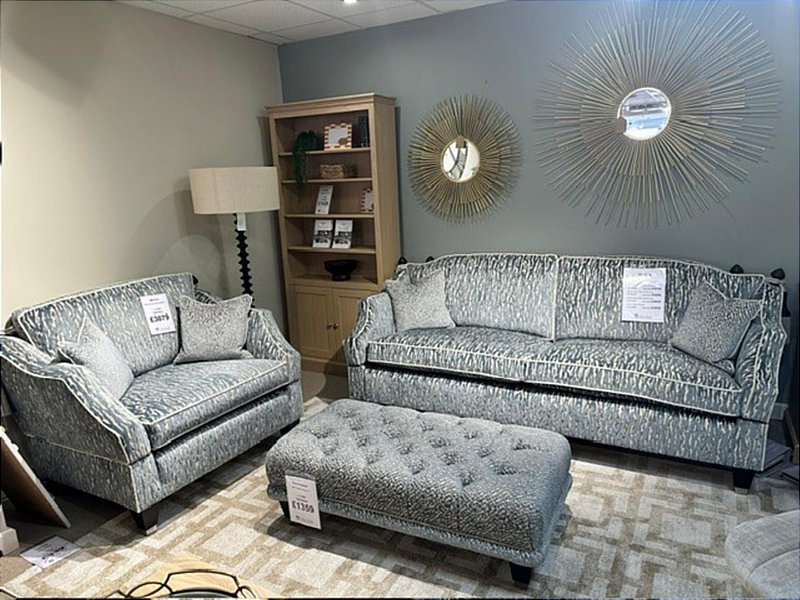 David Gundry - Marlow Grand Sofa, Love Seat and Footstool