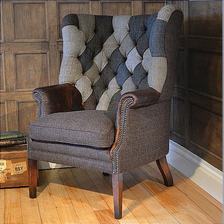 Harris Tweed - MacKenzie Chair