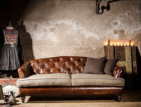 Tetrad Dalmore Midi Sofa Harris Tweed Barrow Clark