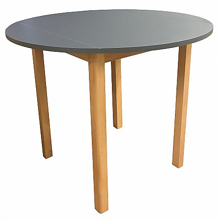 Anbercraft - Dura Top Round Drop Leaf Table