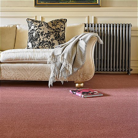 Brockway Carpets - Dimensions Heathers Carpet Wild Raspberry